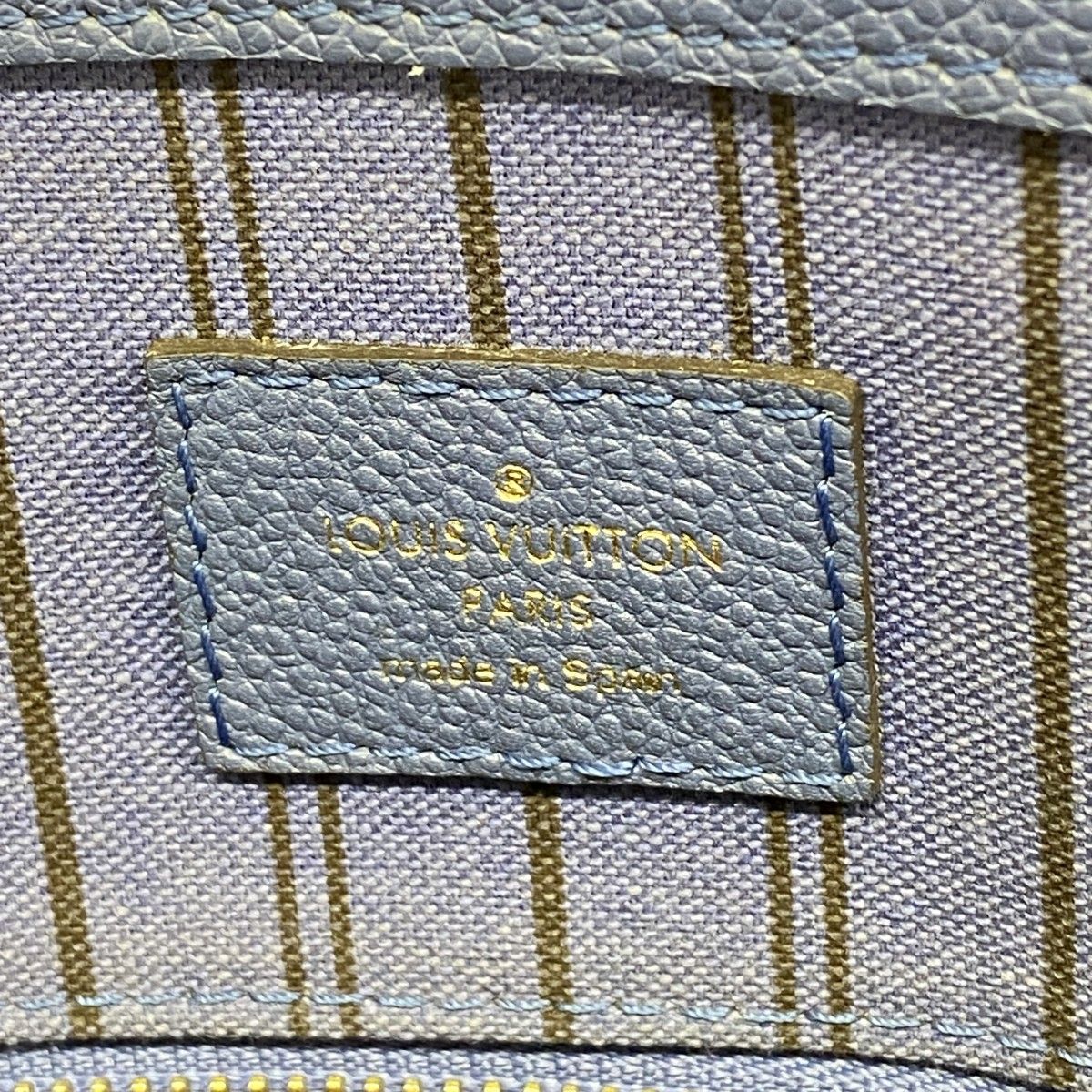 Louis Vuitton Handbag Monogram Empreinte Pont Neuf MM Denim 2-Way — view 5
