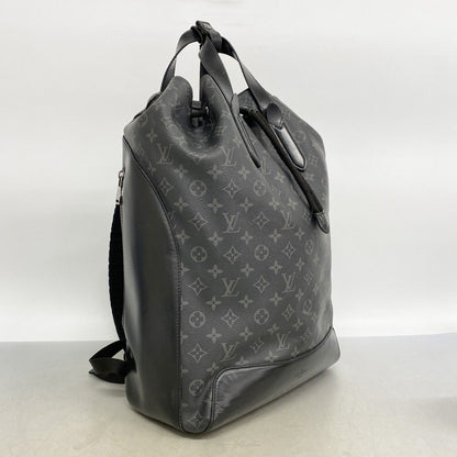 Louis Vuitton Backpack Monogram Eclipse Explorer Black — view 2