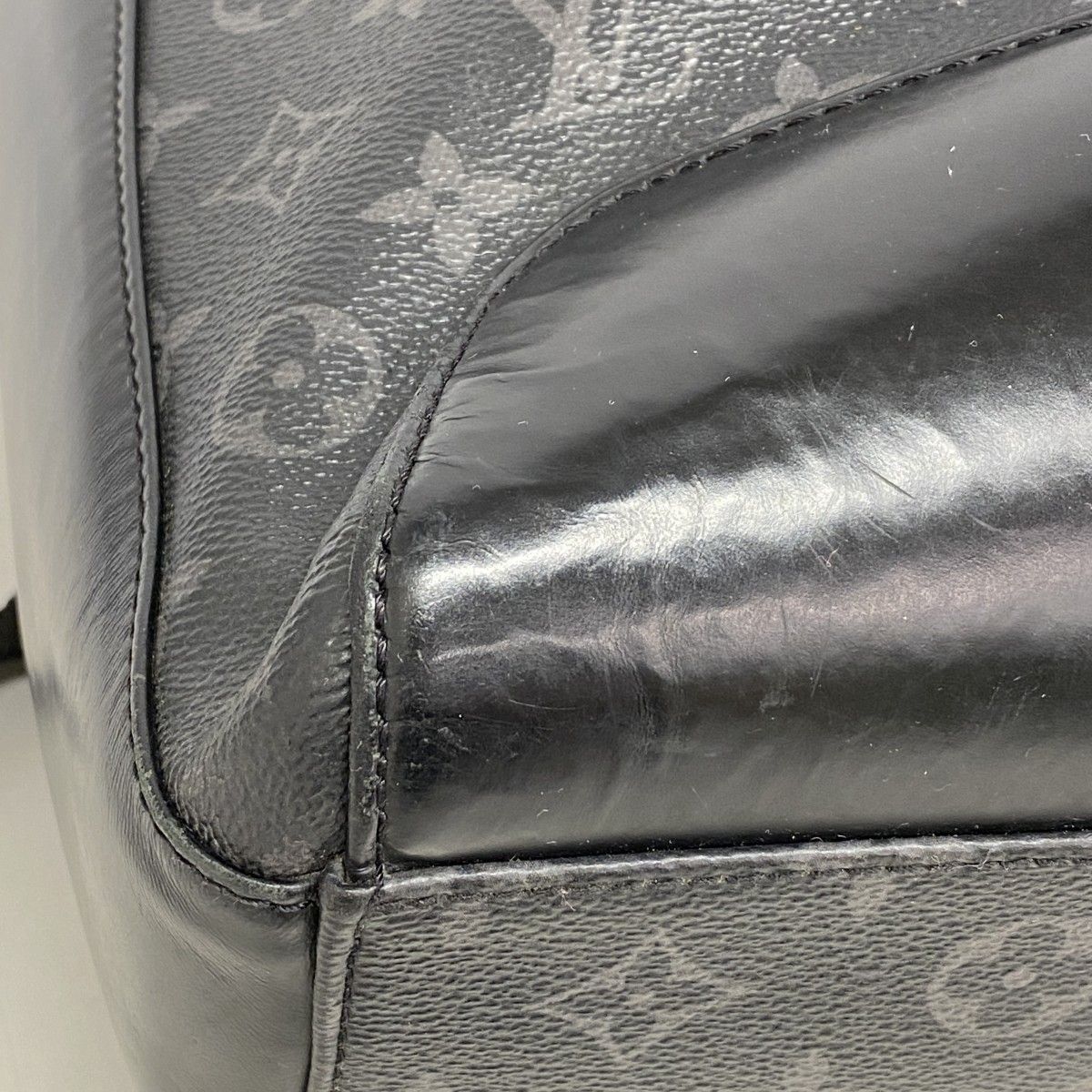 Louis Vuitton Backpack Monogram Eclipse Explorer Black — view 8
