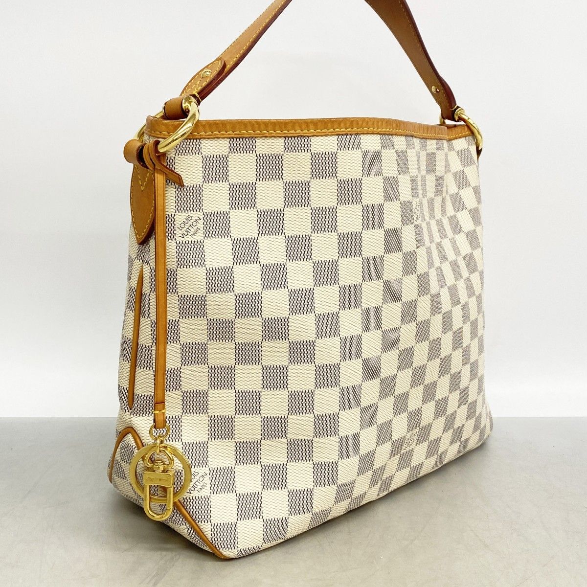 Louis Vuitton Shoulder Bag Damier Azur lightfull PM White — view 2