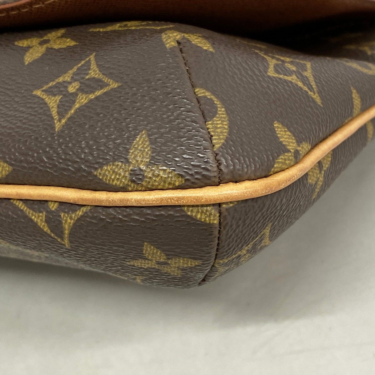 Louis Vuitton Shoulder Bag Monogram Musette Tango Short Strap Brown — view 6