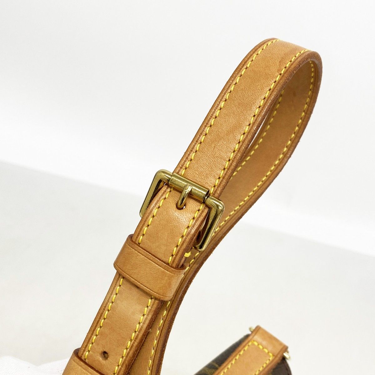 Louis Vuitton Shoulder Bag Monogram Musette Tango Short Strap Brown — view 7