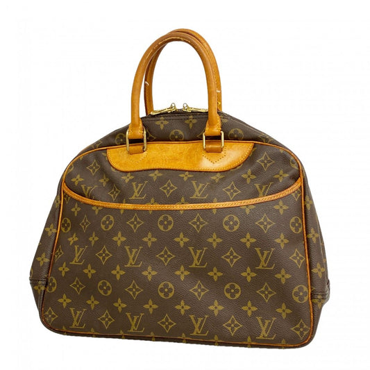 Louis Vuitton Handbag Monogram Deauville Brown