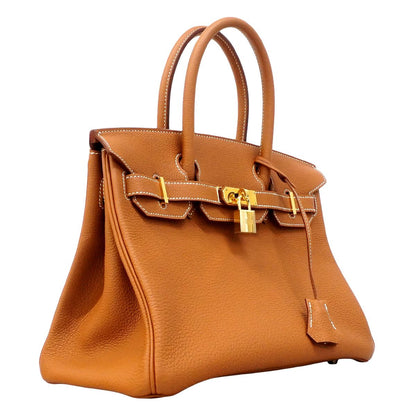 Hermes Handbag Birkin 30 Togo Gold — view 2
