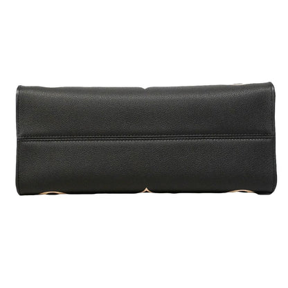 Louis Vuitton Tote Monogram Empreinte Bicolor On The Go MM Black Beige 2-Way — view 3