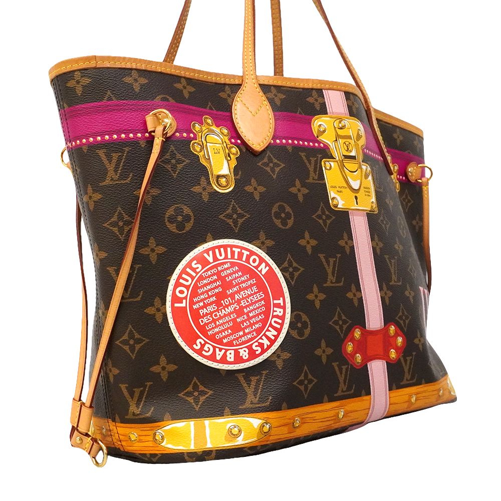Louis Vuitton Tote Monogram Neverfull MM Brown — view 2