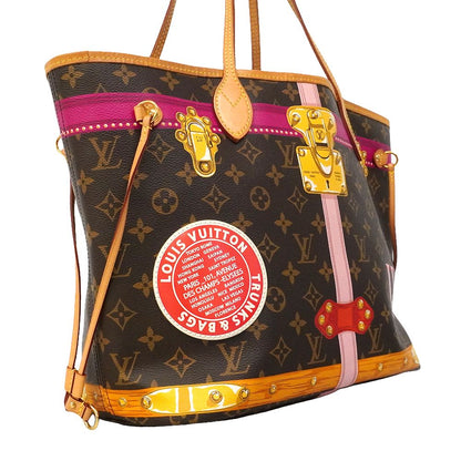 Louis Vuitton Tote Monogram Neverfull MM Brown — view 2