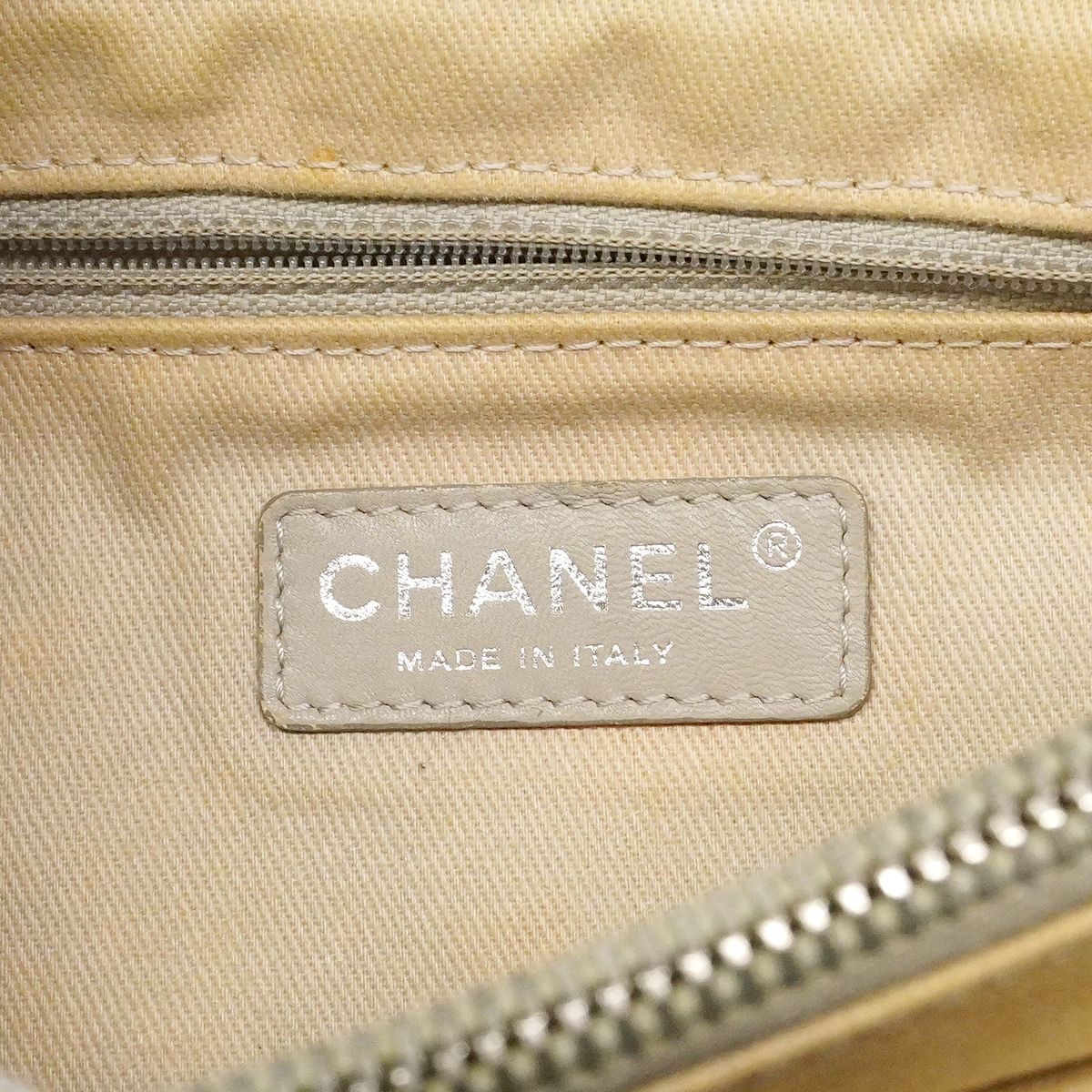 Chanel Handbag Quilted Leather Black Silver 2-Way — view 5
