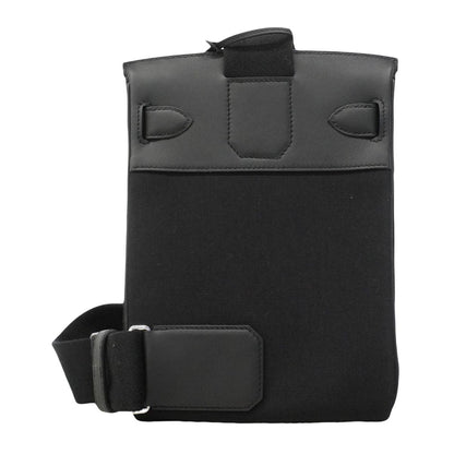 Hermes Belt Bag Kelly Hac a Dos PM Swift Toile Officier Black Silver — view 7