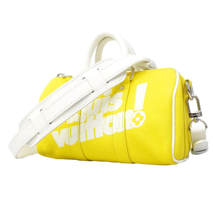 Louis Vuitton Handbag Everyday LV Keepall XS Yellow 2-Way
