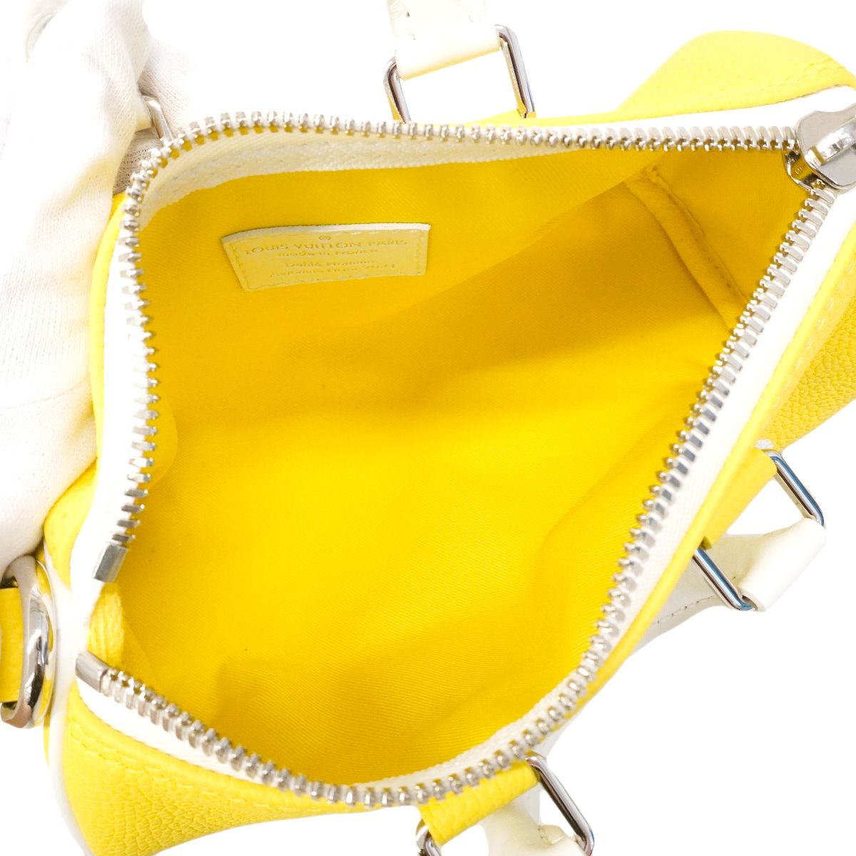 Louis Vuitton Handbag Everyday LV Keepall XS Yellow 2-Way — view 4