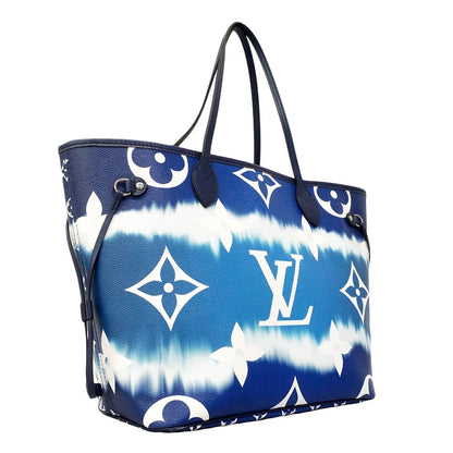 Louis Vuitton Tote LV Escal Neverfull MM Blue — view 2