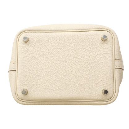Hermes Handbag Picotin Lock PM Taurillon Clemence Cles Silver — view 3