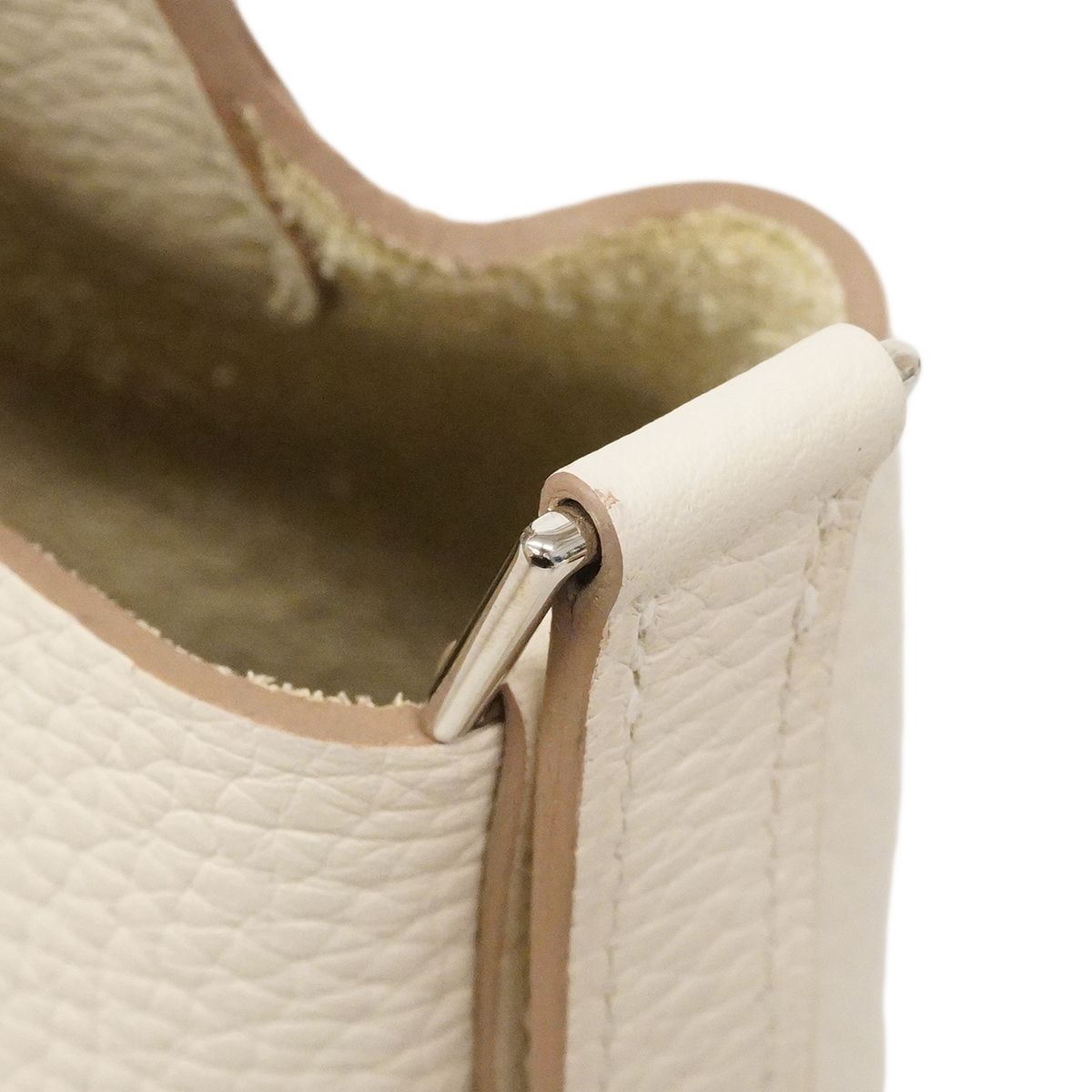 Hermes Handbag Picotin Lock PM Taurillon Clemence Cles Silver — view 7