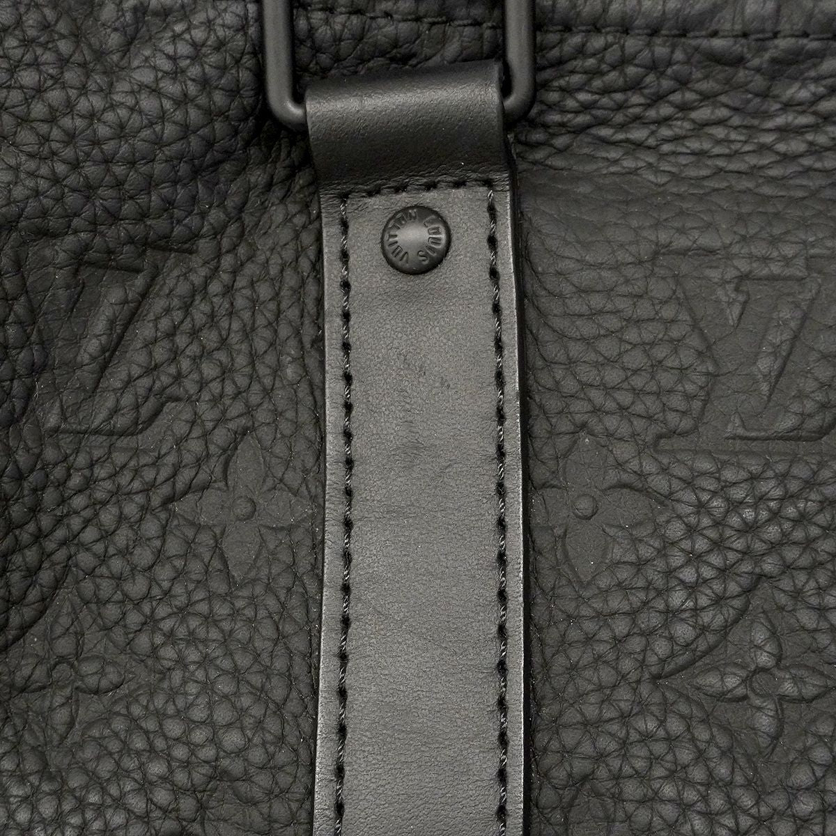 Louis Vuitton Handbag Taurillon Keepall Bandouliere 25 Black 2-Way — view 6