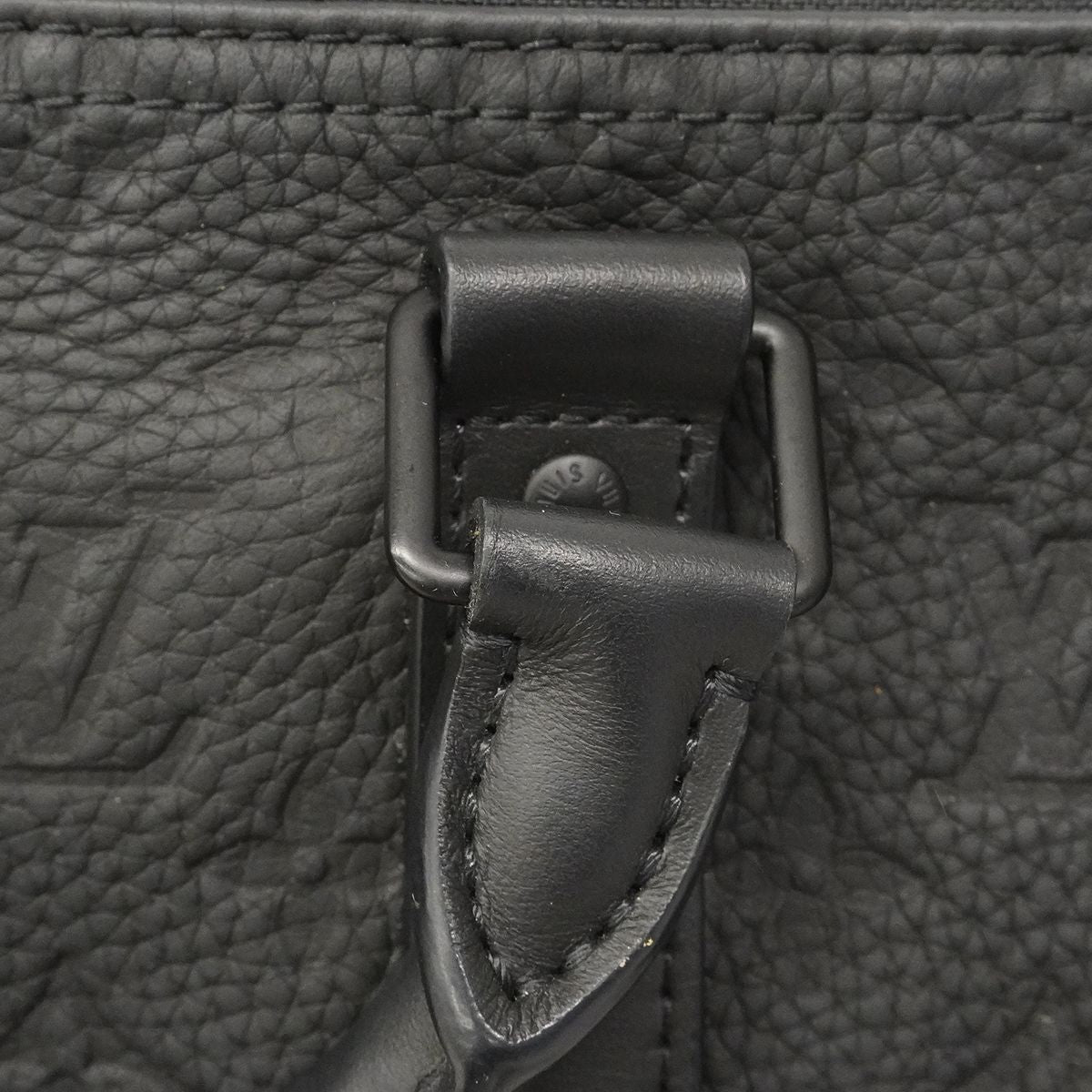 Louis Vuitton Handbag Taurillon Keepall Bandouliere 25 Black 2-Way — view 8