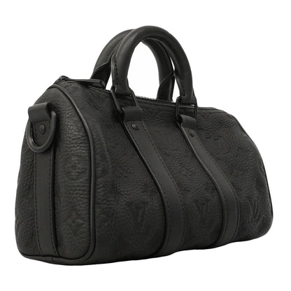 Louis Vuitton Handbag Taurillon Keepall Bandouliere 25 Black 2-Way — view 2