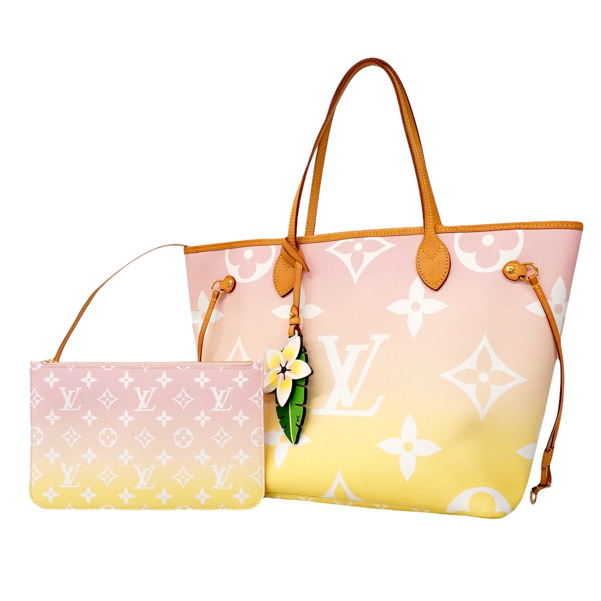Louis Vuitton Tote Monogram Giant Neverfull MM Cles