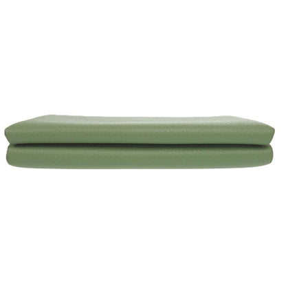 Hermes Calvi Duo Chevre Vert Cricket Card Case Green — view 4