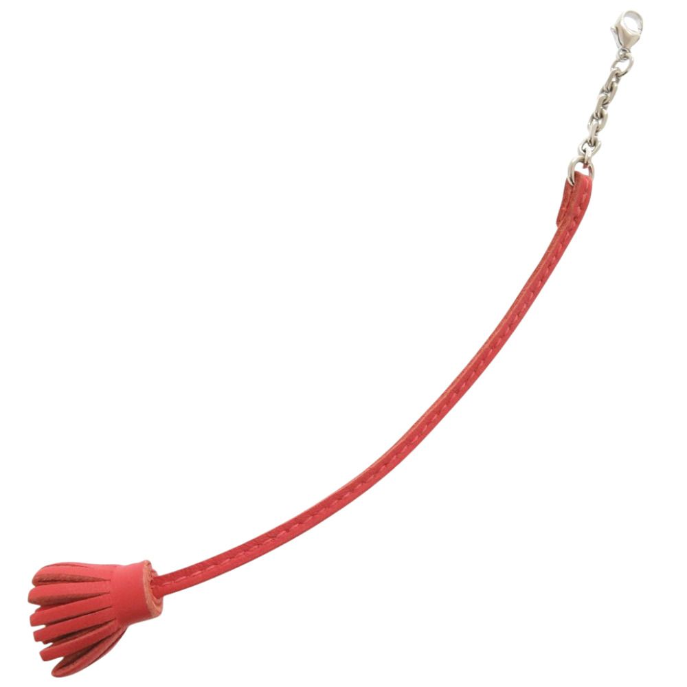 Hermes Carmencita Petit Pom 17 Anu Milo Rose Texas Key Holder