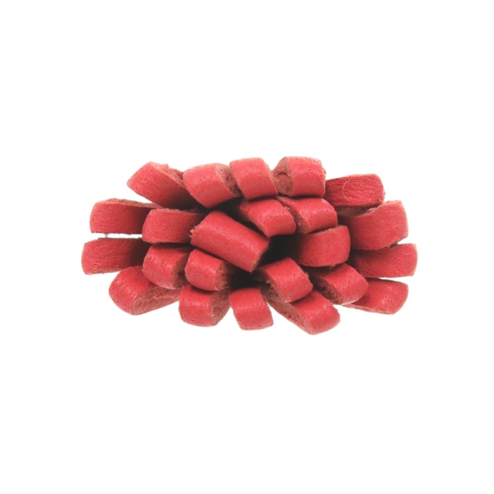 Hermes Carmencita Petit Pom 17 Anu Milo Rose Texas Key Holder — view 3