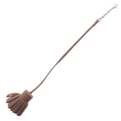 Hermes Carmencita Grand Pom 20 Agno Milo Etoupe Key Holder Brown