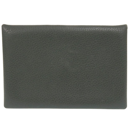 Hermes Calvi Ever Color Vert Green Card Case — view 2