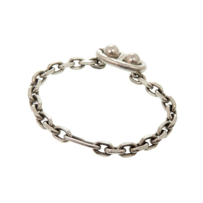 Hermes Vintage Chaine D'ancre Silver Hallmar Key Chain Key Holder — view 2