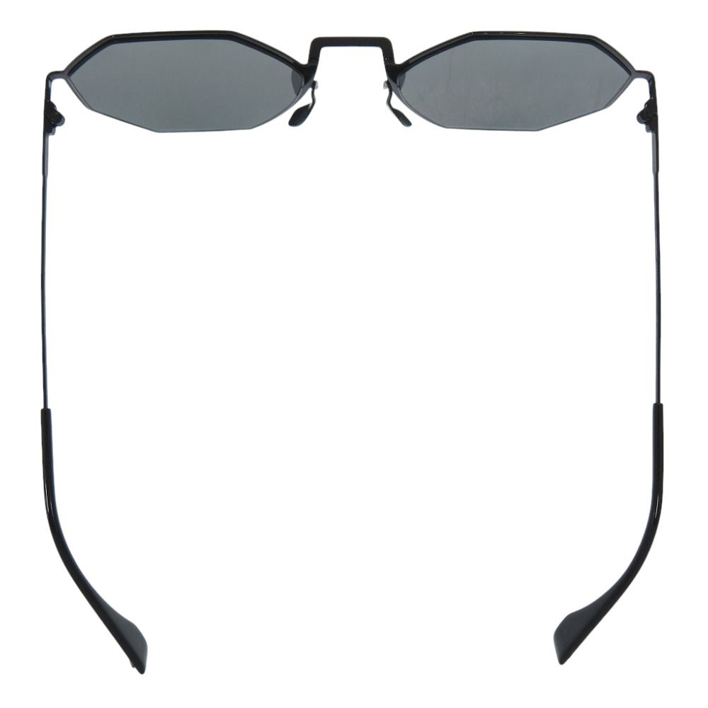 Fendi Octagon Mirror Lens S Metal Black Sunglasses Eyewear — view 4