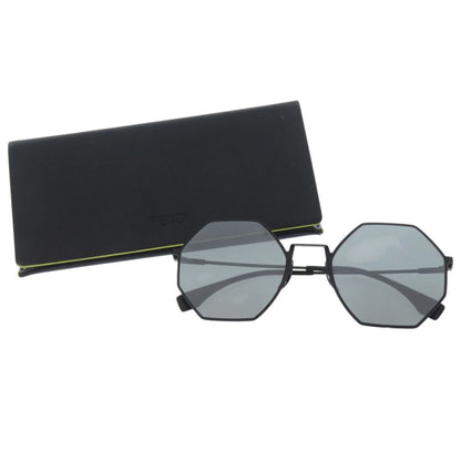 Fendi Octagon Mirror Lens S Metal Black Sunglasses Eyewear — view 2