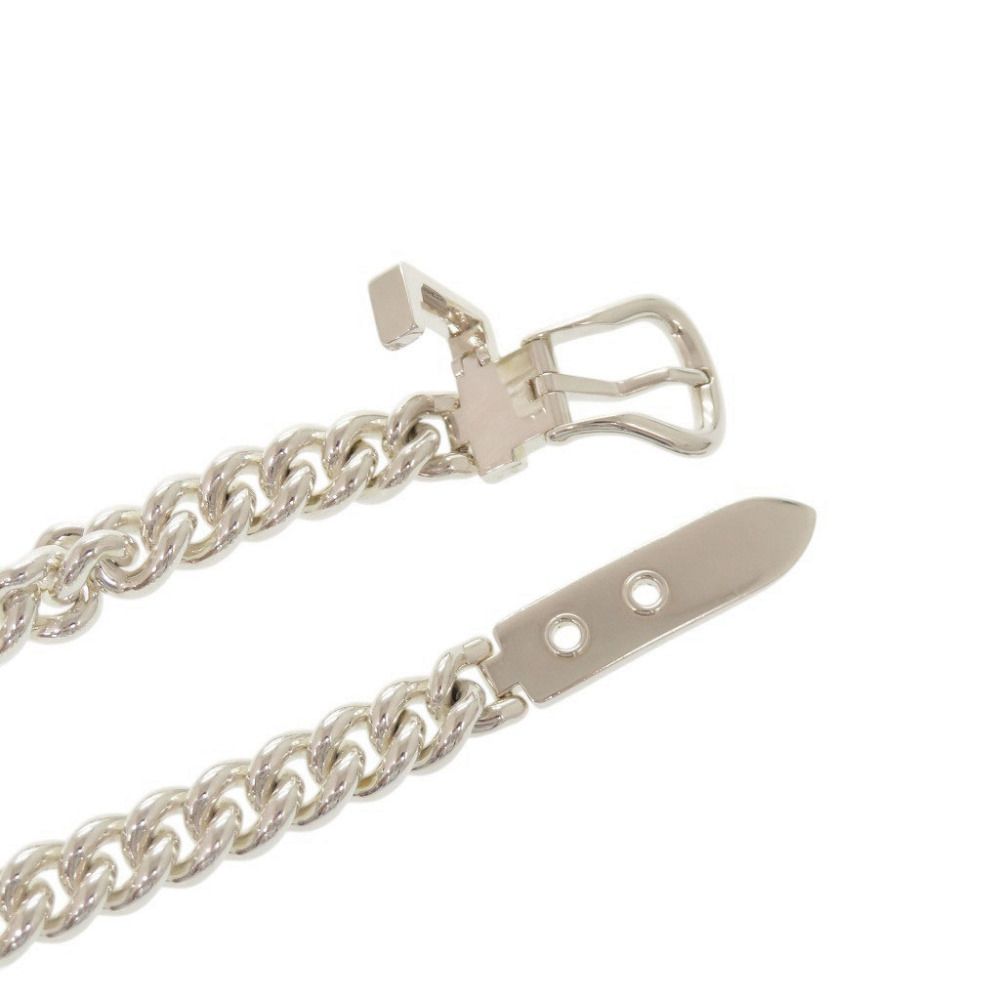Hermes Boucles Sellier Inflexible Double Tour 14 925 Sterling Silver Bracelet — view 6
