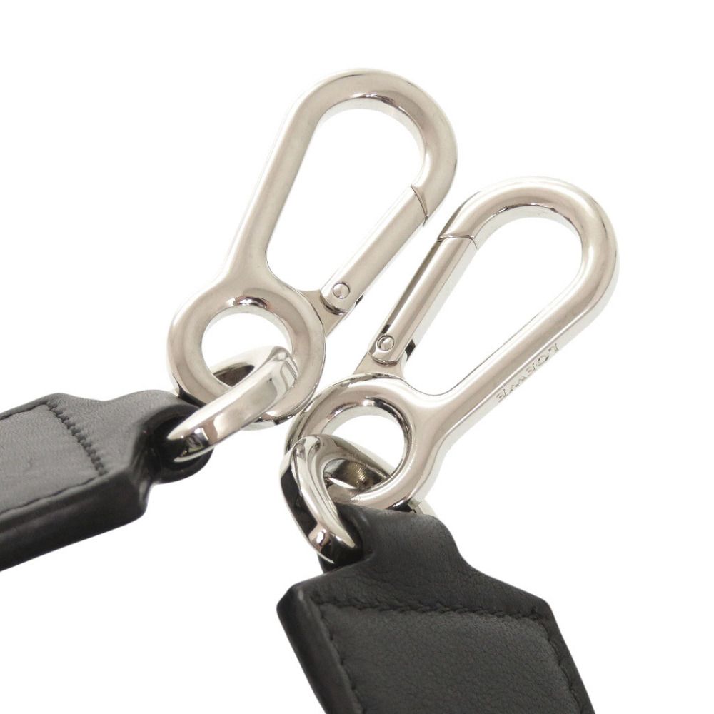 Loewe Dot Pattern Leather Black Shoulder Strap — view 6