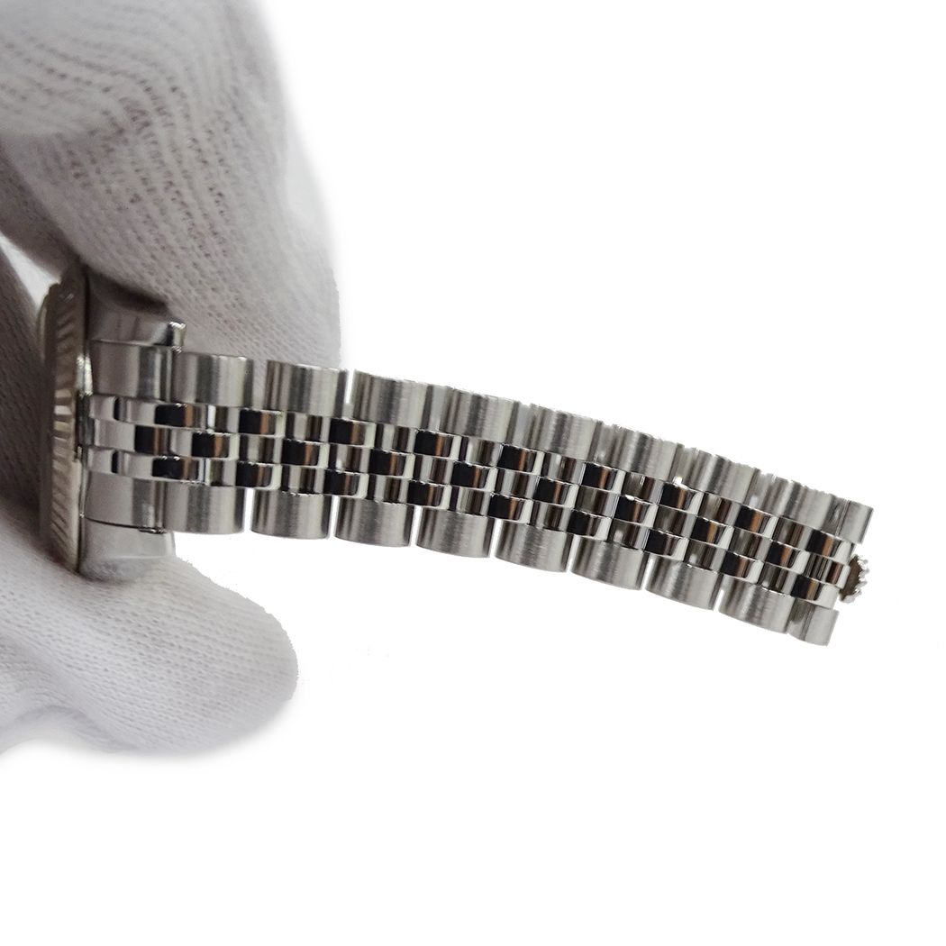 Rolex Datejust Watch Diamond Automatic Stainless SS White Gold WG — view 6
