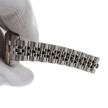 Rolex Datejust Watch Diamond Automatic Stainless SS White Gold WG — view 6