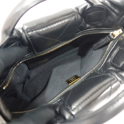 Chanel Mini Bow Bag Lambskin Black Gold — view 4