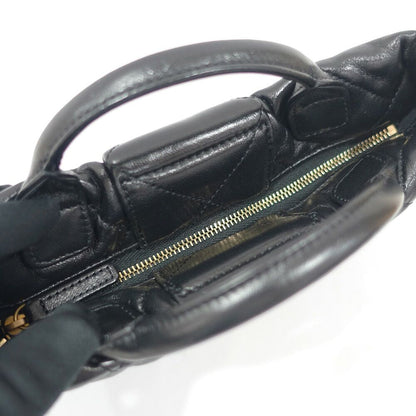 Chanel Mini Bow Bag Lambskin Black Gold — view 3