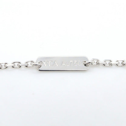 Van Cleef & Arpels Necklace Vintage Alhambra Mother of Pearl 18K White Gold — view 3