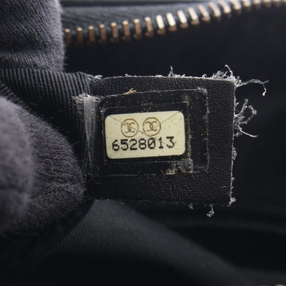 Chanel Tote Bag Wild Stitch Black Leather — view 5