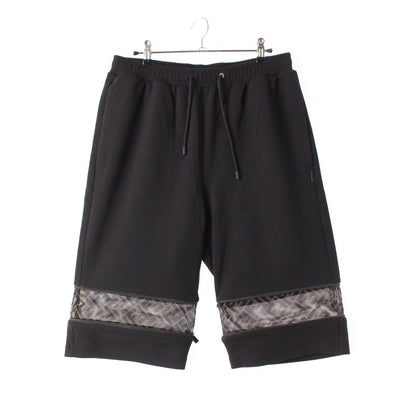 Fendi Mesh Zip Zucca Shorts Black 48