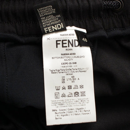 Fendi Mesh Zip Zucca Shorts Black 48 — view 9