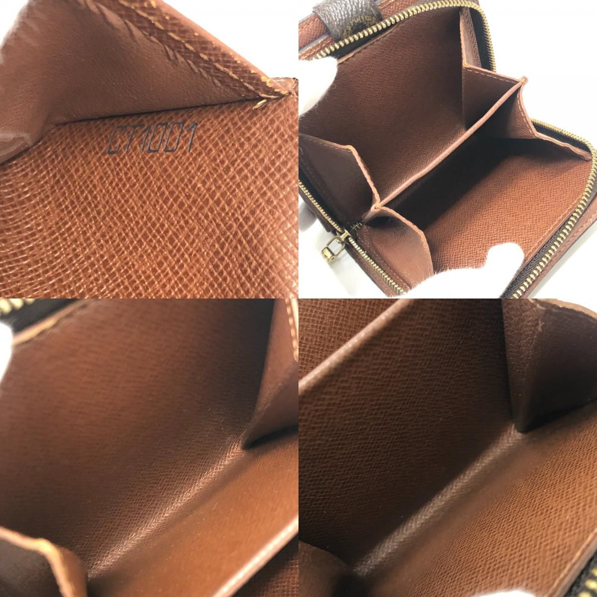 Louis Vuitton Compact Zip Monogram Canvas Brown Wallet — view 9