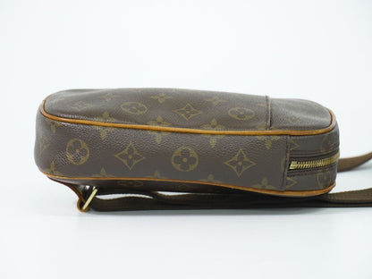 Louis Vuitton LV Pochette Gange Monogram Belt Bag Brown Second — view 4
