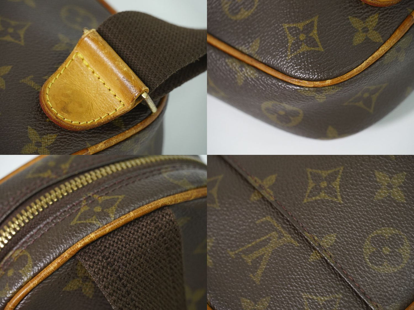 Louis Vuitton LV Pochette Gange Monogram Belt Bag Brown Second — view 7