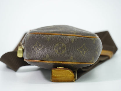 Louis Vuitton LV Pochette Gange Monogram Belt Bag Brown Second — view 3