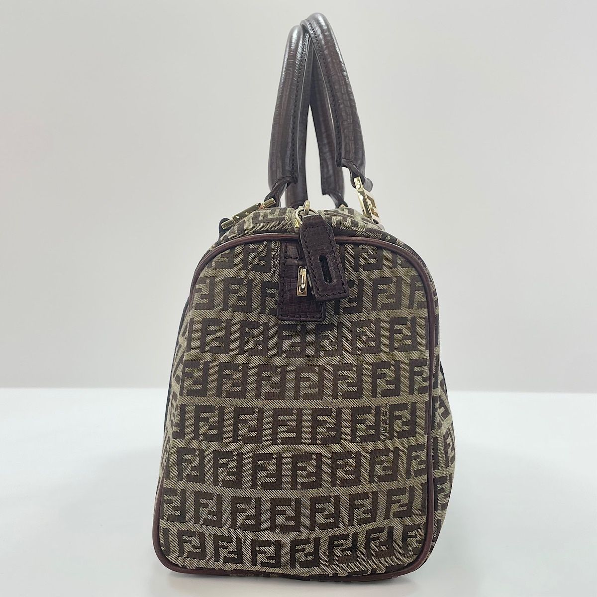 Fendi Handbag Zucchino Brown — view 5