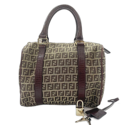 Fendi Handbag Zucchino Brown