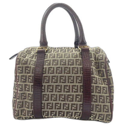 Fendi Handbag Zucchino Brown — view 3