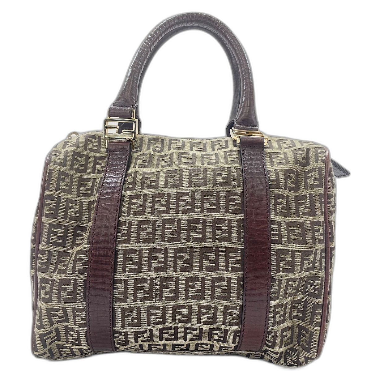 Fendi Handbag Zucchino Brown — view 2