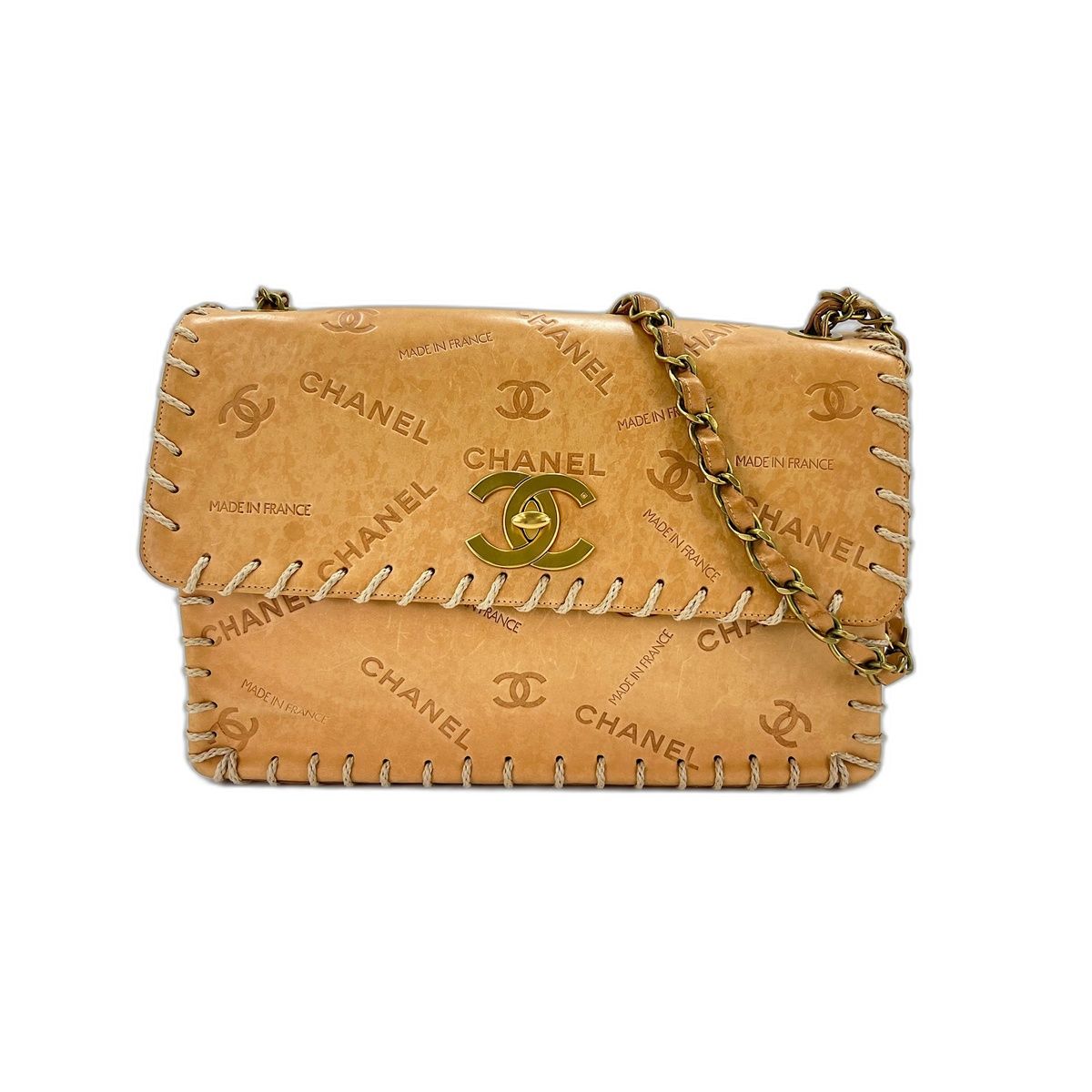Chanel Shoulder Bag Maxi Quilted