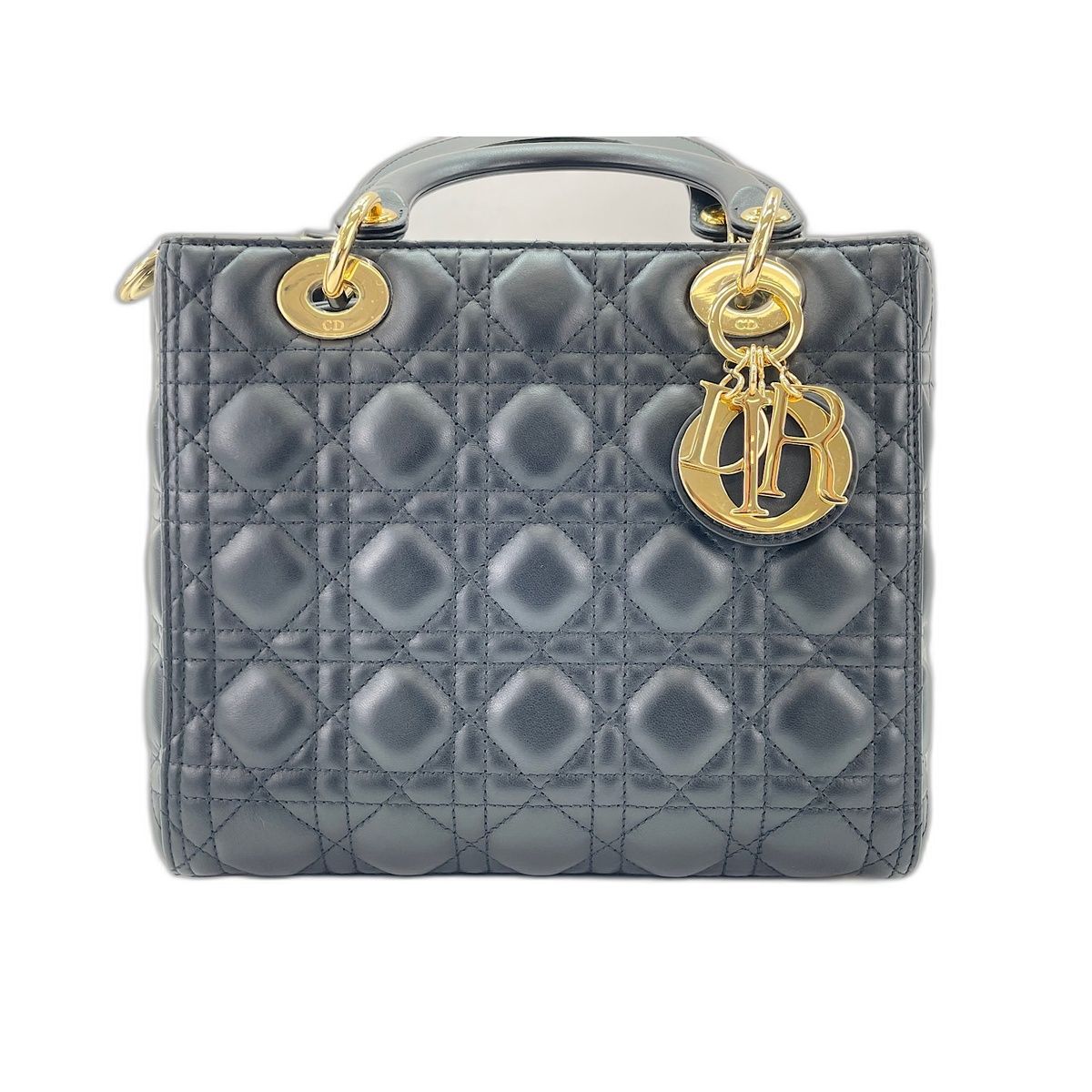Dior Handbag Cannage Black